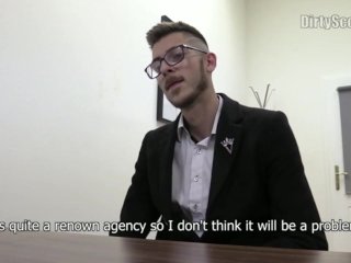 DIRTY SCOUT 165 -  Newcomer With Glasses Gets A Taste Of Raw Hard Cock