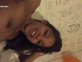 Amber Sky_Wakes Up In Venice Beach: Sucks & Fucks Her Ass WithA Pink Dildo