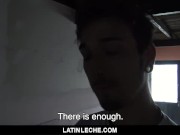 Preview 3 of LatinLeche - Cute Latino Sucks A Straight Guy’s Huge Cock