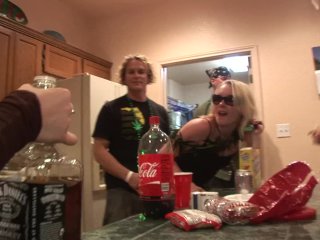 Home Move Of Party Girls Doing Pussy Shots