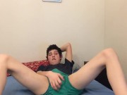 Preview 3 of Young Twink Jerks and Cums Hard