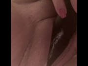 Preview 4 of Yesterdays play. Bunny vibrator and vibrating plug
