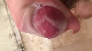 Masturbating in the Shower