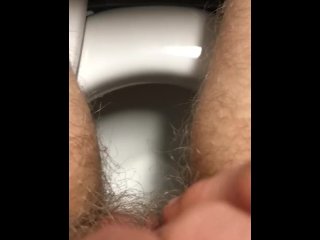 18 yr old FTM touches pussy in work bathroom