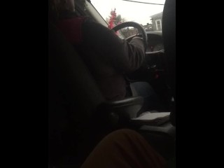 Flashing Dick to Cab Driver