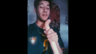 Argentine And His 45-Cm-Long DILDO