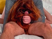 Ginger Pelirroja Masaje Peludo Masturbarse Hasta Una Enorme ...