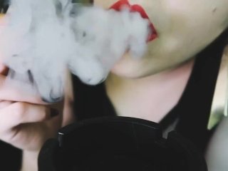 femdom, solo female, pov, cigarette ash
