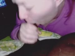 Princezz Skittlez MAKES Bigg Daddy Mo cum ( SLOW MO)