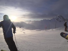 4k public blowjob in ski lift