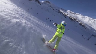In A Ski Lift A 4K Public Blowjob Was Performed