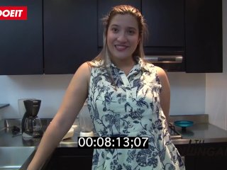 LETSDOEIT - Latina With a Big Ass Has  Sex with a Stranger