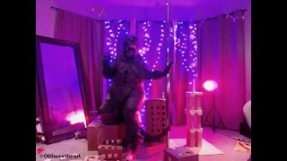 Is The Worst Cam Girl Ever- Sexy Godzilla Stomp Show