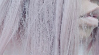 cabelo Pink macio Fetish