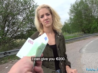 Public Agent Loud_outdoor sex for slim pretty lost blonde