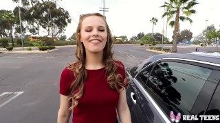 Real Teens - Petite teen Jillian Janson POV fucking