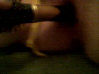 fingering my juicy pussy and squirting all over a brush handle