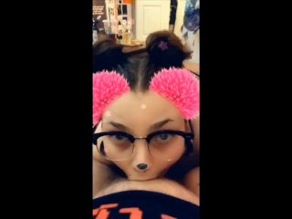 POV_Snapchat Slut Gets Her Fat_Titties Covered in_Cum!