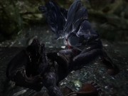 Preview 3 of Skyrim Warframe Saryn and rat man