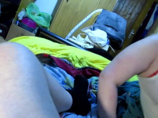 Long Blowjob, sloppy Deepthroat, Sucking Balls, messy mega Facial POV