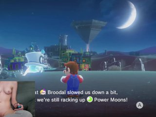 super mario odyssey, solo female, kink, playthrough