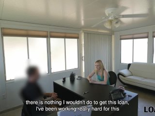 LOAN4K. Girl Has and Gives Herself to_Naughty Manager