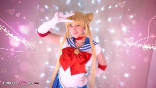 COSPLAY ANIME GEEK POV SAILOR MOON CHAMPION OF JUSTICE AND BLOWJOBS