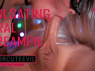 pulsating creampie, oral creampie, pulsating 4k, butt