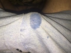 Cumming Through Underwear! Orgasm in Boxers Under Blankets Just Before Bed