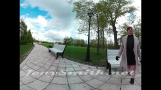 Public Upskirt VR Video By