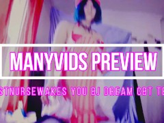 Sadist Nurse Wakes you BJ dream CBT Terror Nightmare