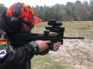 carbine, p90, shooting, fn herstal