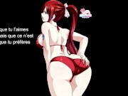 Preview 3 of Hentai JOI Français - Erza Scarlet