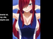 Preview 4 of Hentai JOI Français - Erza Scarlet