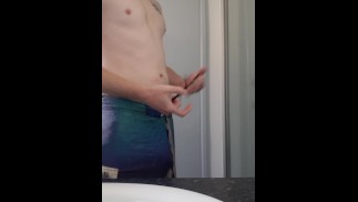 Stripping Off And Jerking It After A Surf