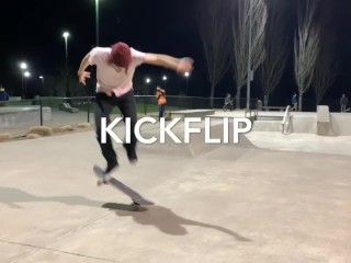 22 Tricks at 22, Skating Flatground at my Local Park