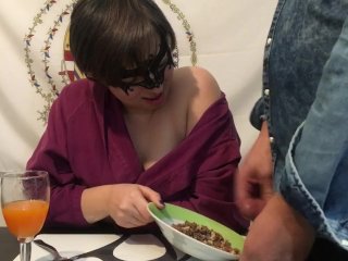 food porn, food sex, food, solo female