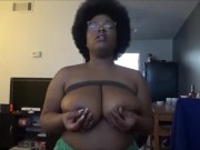 Preview 5 of horny ebony girlfriend begs for cock