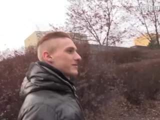 CZECH HUNTER 392 -  Ginger Head Twink Is Willing To Get Drilled For Cash