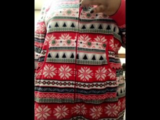 It was cold so I put on my onesie