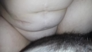I ride my hubby's cock cowgirl style