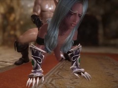 Skyrim Night elf's secret affair