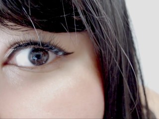Mostrando Meus Olhos a Vocês: Beautiful Grandes Olhos Castanhos Fetish