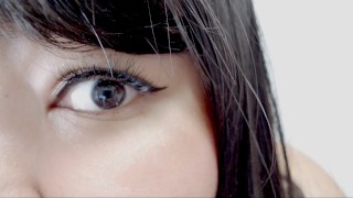 Mostrando meus olhos a vocês: Beautiful grandes olhos castanhos Fetish