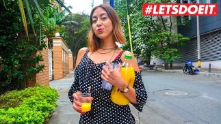 LETSDOEIT - Colombian Teen Picked Up From The Street For Some Fuck