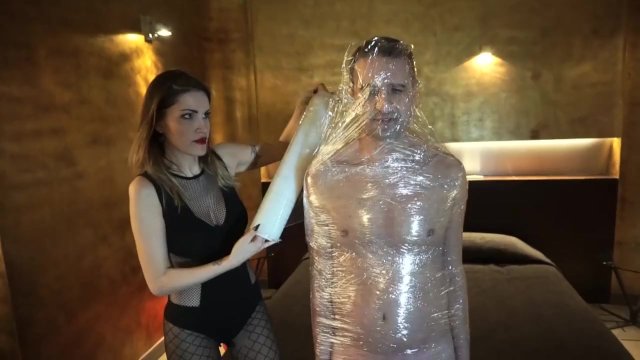 Watch Bondage Video:Mummified Worm.