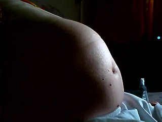 Belly Bloating Side View