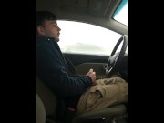 Preview 6 of Spontaneous jerk off in car