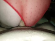 Preview 2 of BBW TEEN SWITCHING ASS TO MOUTH BAREBACK