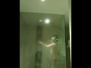 Preview 2 of Met this real cheating Milf brought her back to my hotel for hot shower sex